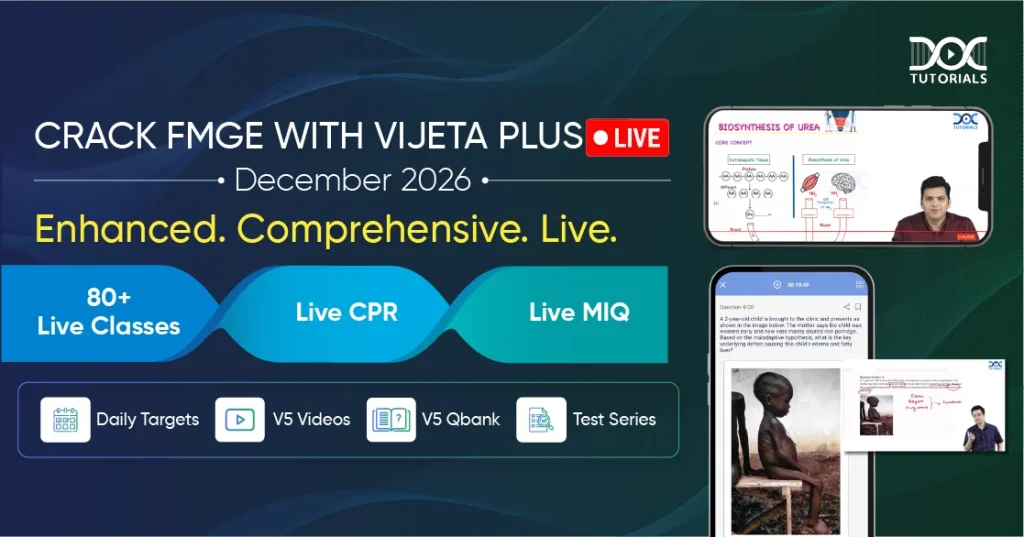 FMGE Vijeta Plus Live Banner