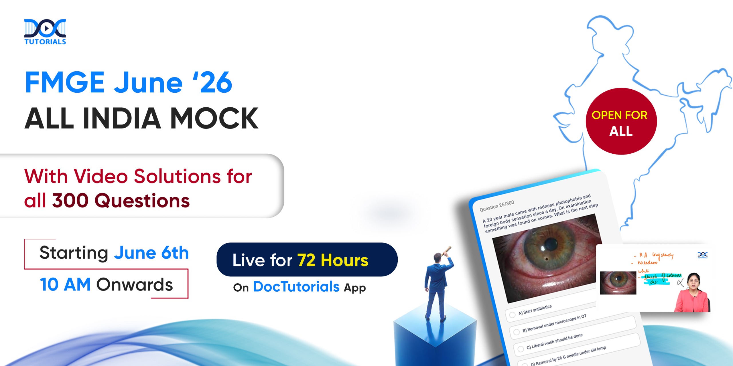 FMGE All India Mock Banner